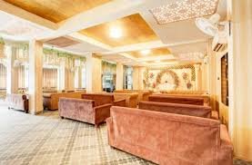 Banquet hall with plush seating
